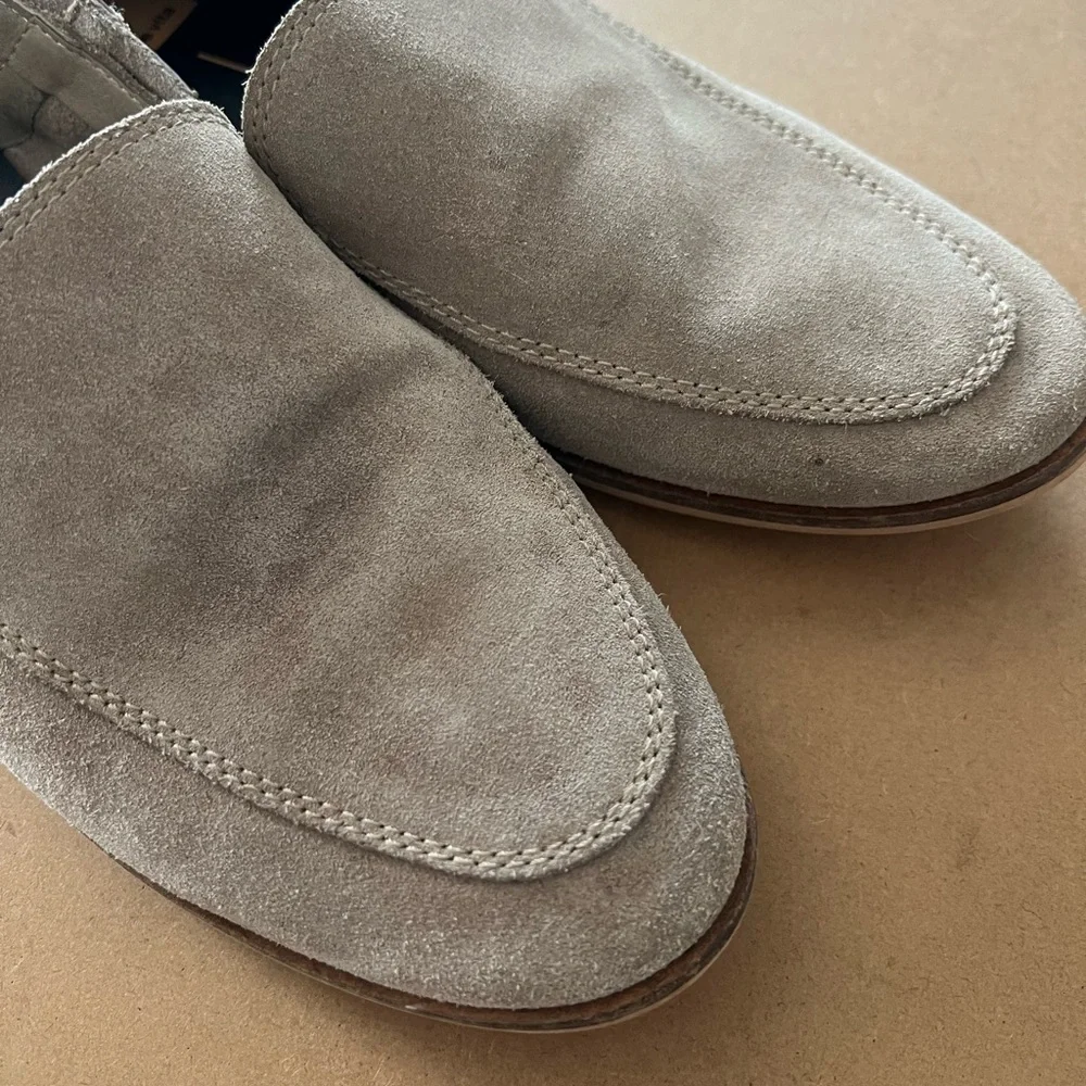 Dolce Vita Women’s Suede Loafers Slip on Taupe size 9